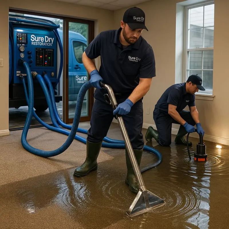 Water Extraction and Removal process in Petersburg, IN